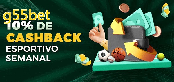 10% de bônus de cashback na g55bet